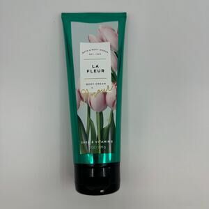 NEW Bath and Body Works LA FLEUR Amour Body Cream 8 oz retired scent